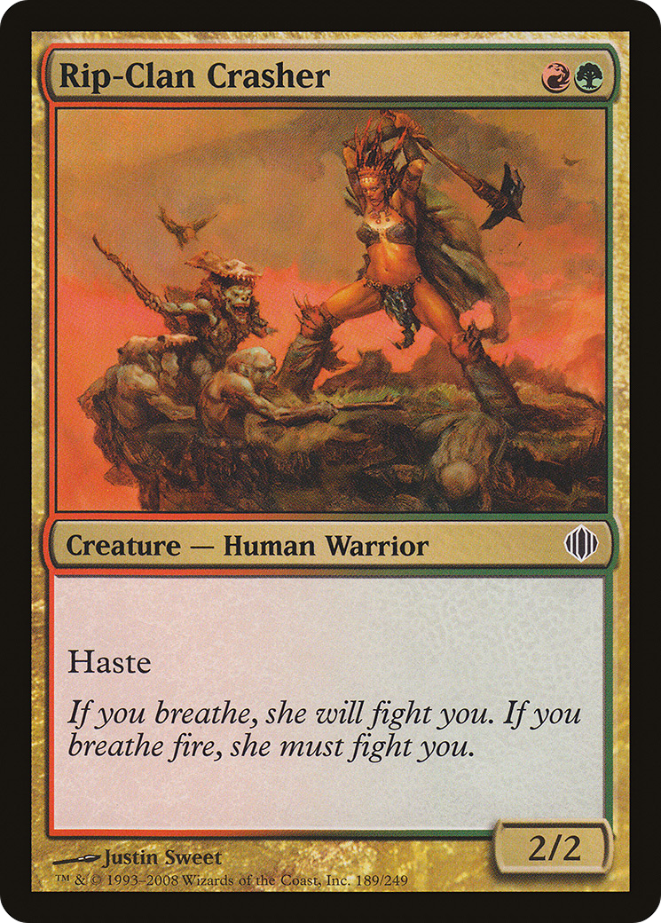 Rip-Clan Crasher (189) - Shards of Alara Foil
