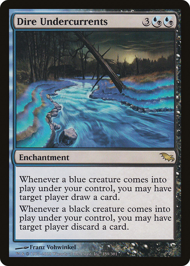 Dire Undercurrents (159) Foil - Shadowmoor