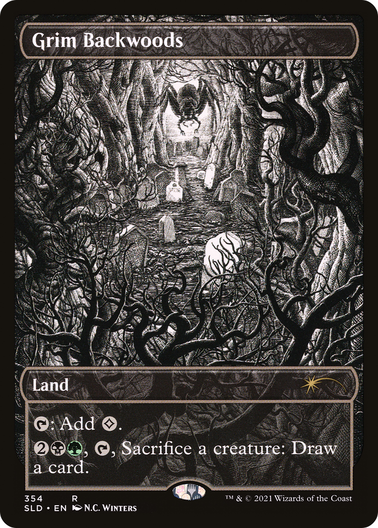 Grim Backwoods (354) Foil - Secret Lair Drop