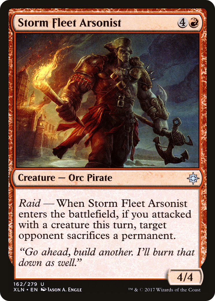 Storm Fleet Arsonist (162) Foil - Ixalan