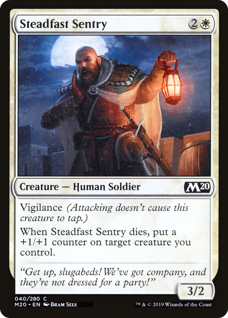 Steadfast Sentry (040) - Core Set 2020