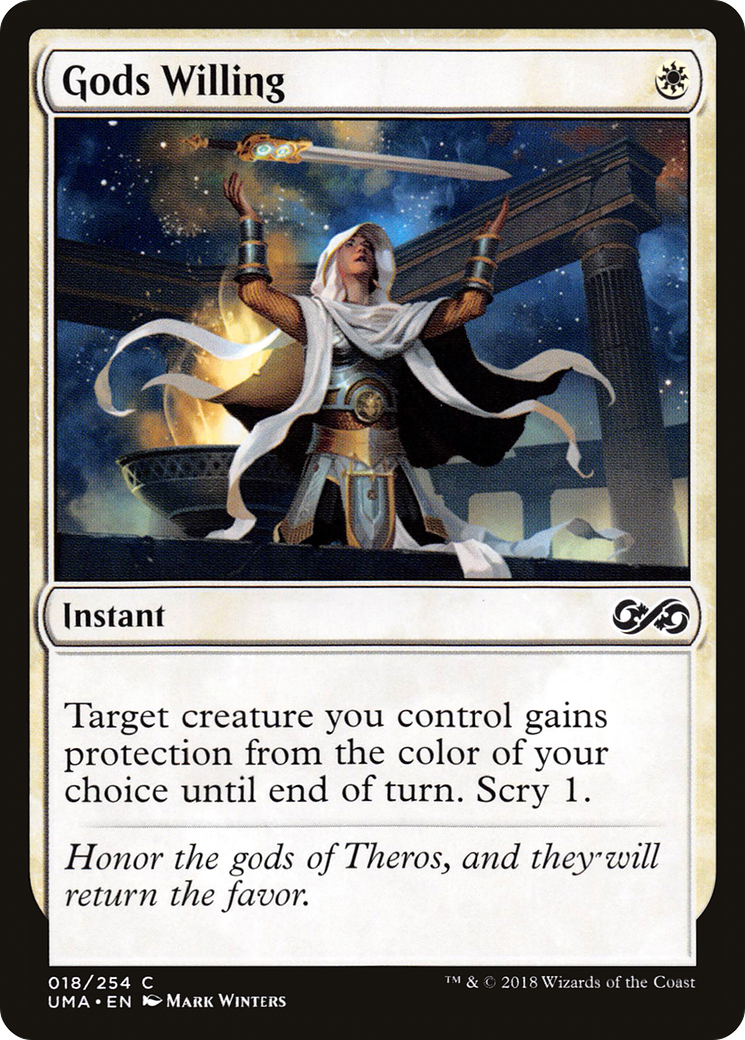 Gods Willing (018) - Ultimate Masters Foil