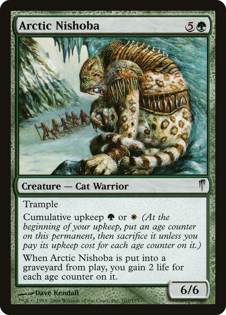 Arctic Nishoba (102) Foil - Coldsnap