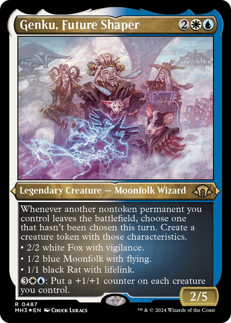 Genku, Future Shaper (487) Foil - Modern Horizons 3
