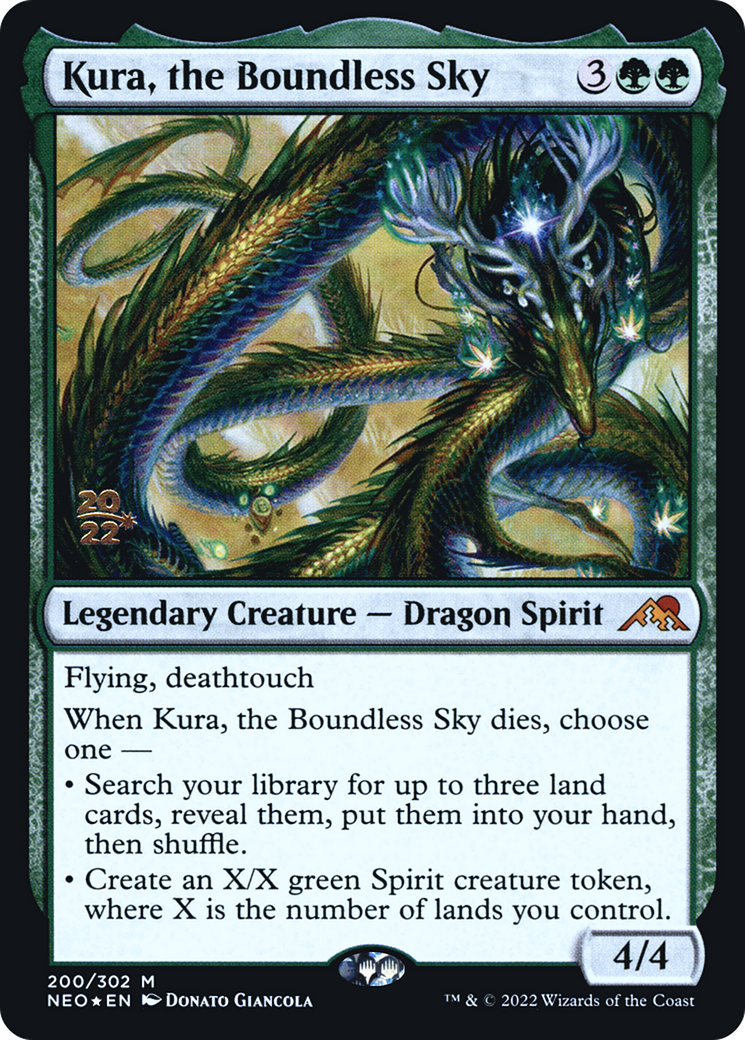 Kura, the Boundless Sky (200) Foil - Kamigawa: Neon Dynasty Promos