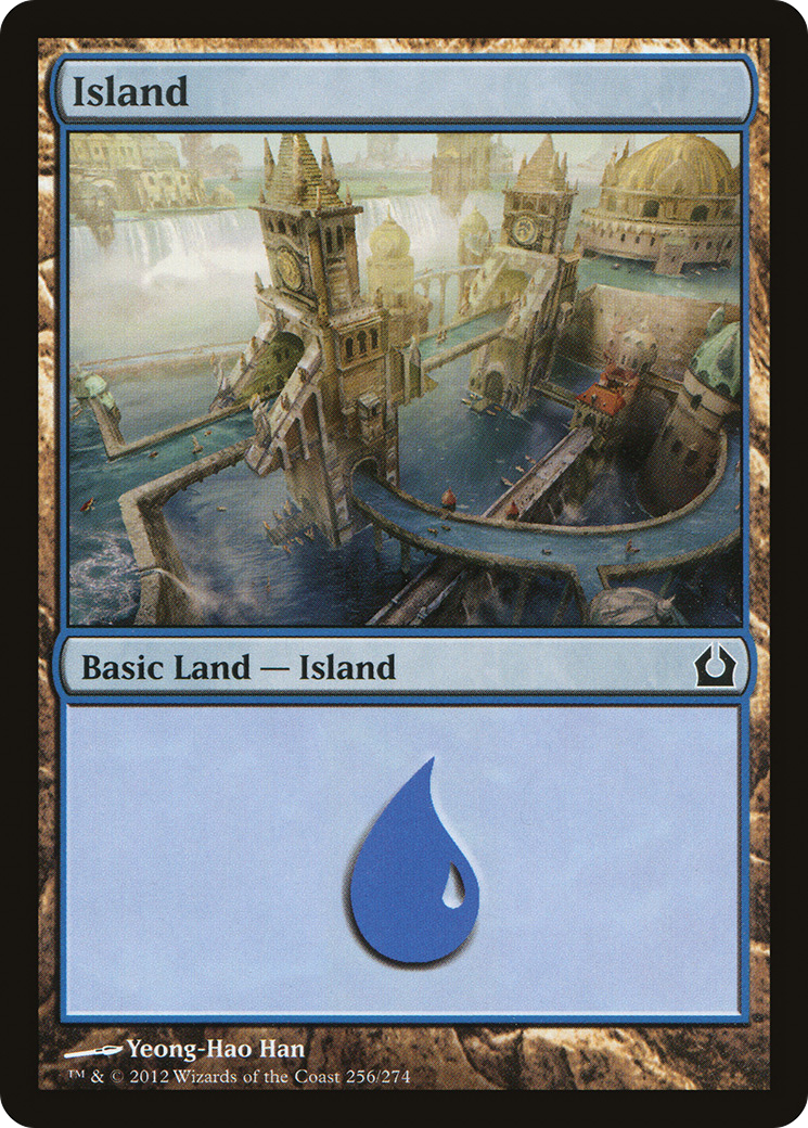 Island (256) Foil - Return to Ravnica