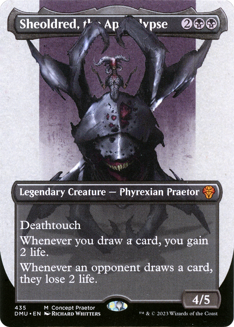 Sheoldred, the Apocalypse (Concept Praetor) (435) Foil - Dominaria United