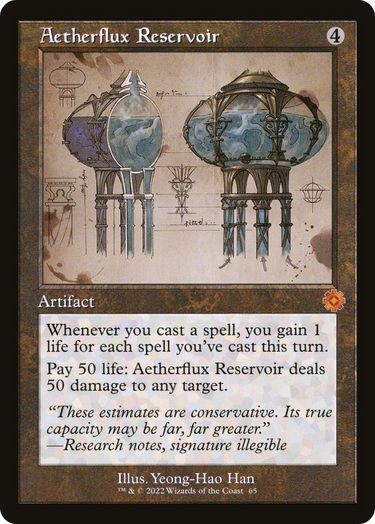 Aetherflux Reservoir (Retro) (065) - The Brothers' War Retro Artifacts