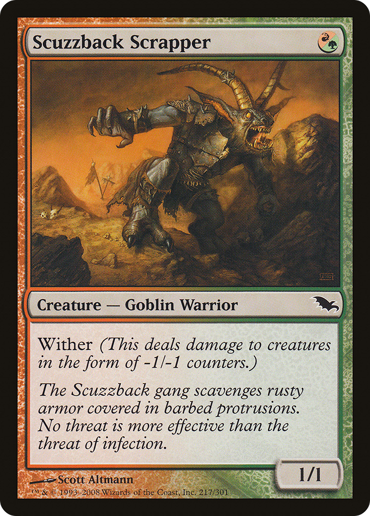 Scuzzback Scrapper (217) Foil - Shadowmoor