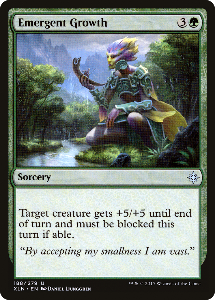 Emergent Growth (188) Foil - Ixalan