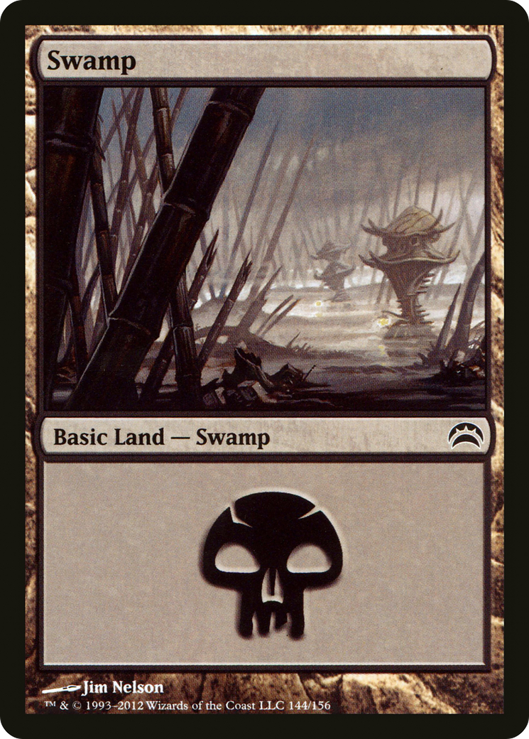 Swamp (144) Foil - Planechase 2012