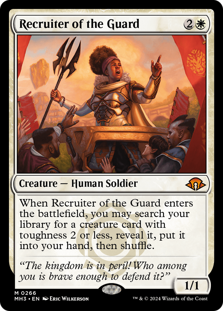 Recruiter of the Guard (266) Foil - Modern Horizons 3