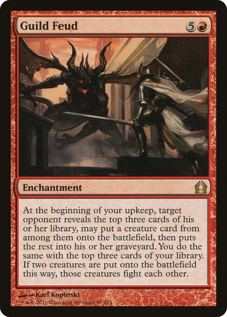 Guild Feud (097) Foil - Return to Ravnica