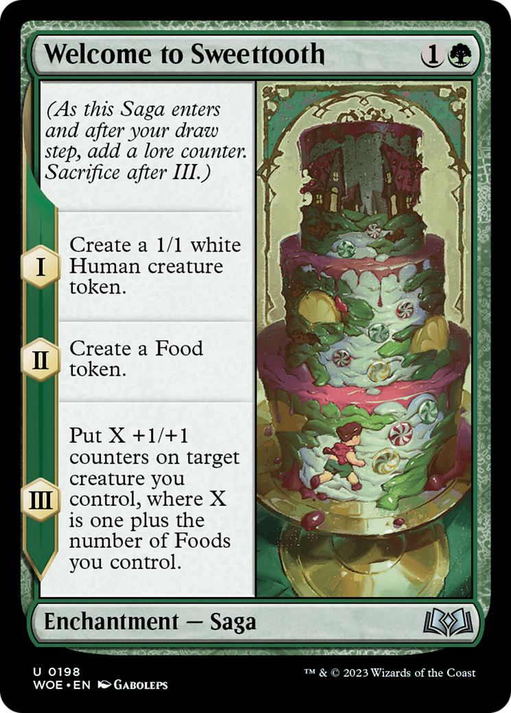 Welcome to Sweettooth (198) Foil - Wilds of Eldraine