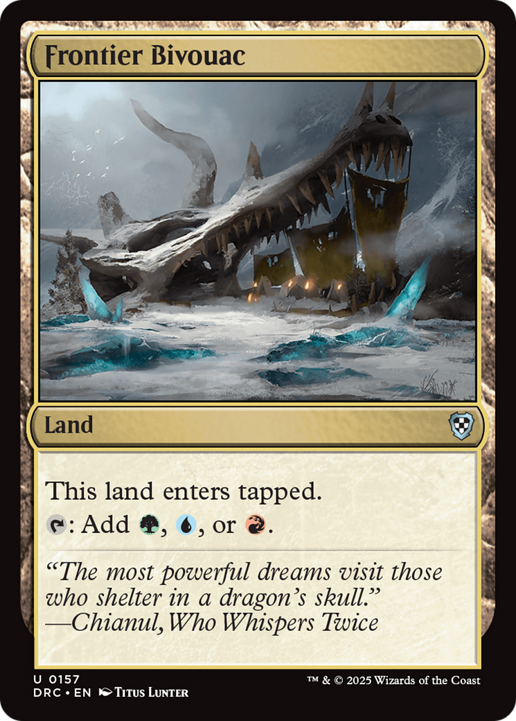 Frontier Bivouac (157) - Commander: Aetherdrift