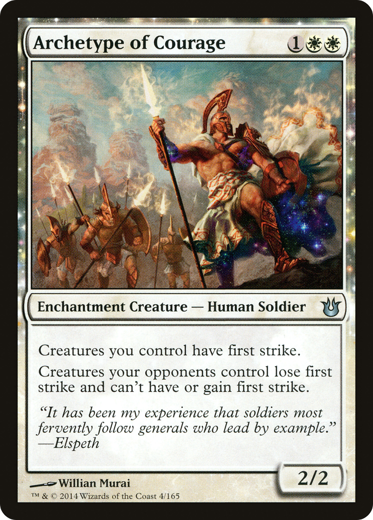 Archetype of Courage (004) - Born of the Gods