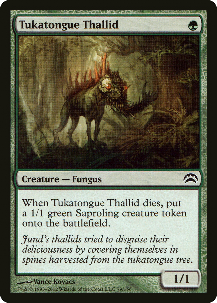 Tukatongue Thallid (079) - Planechase 2012