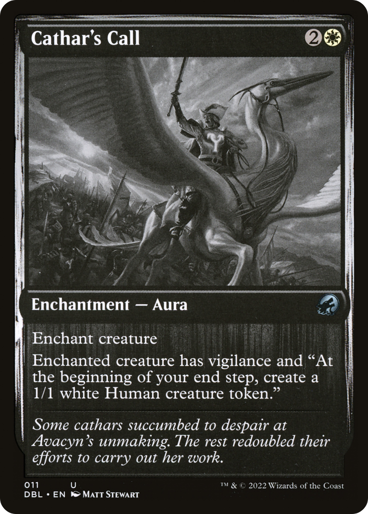 Cathar's Call (011) Foil - Innistrad: Double Feature