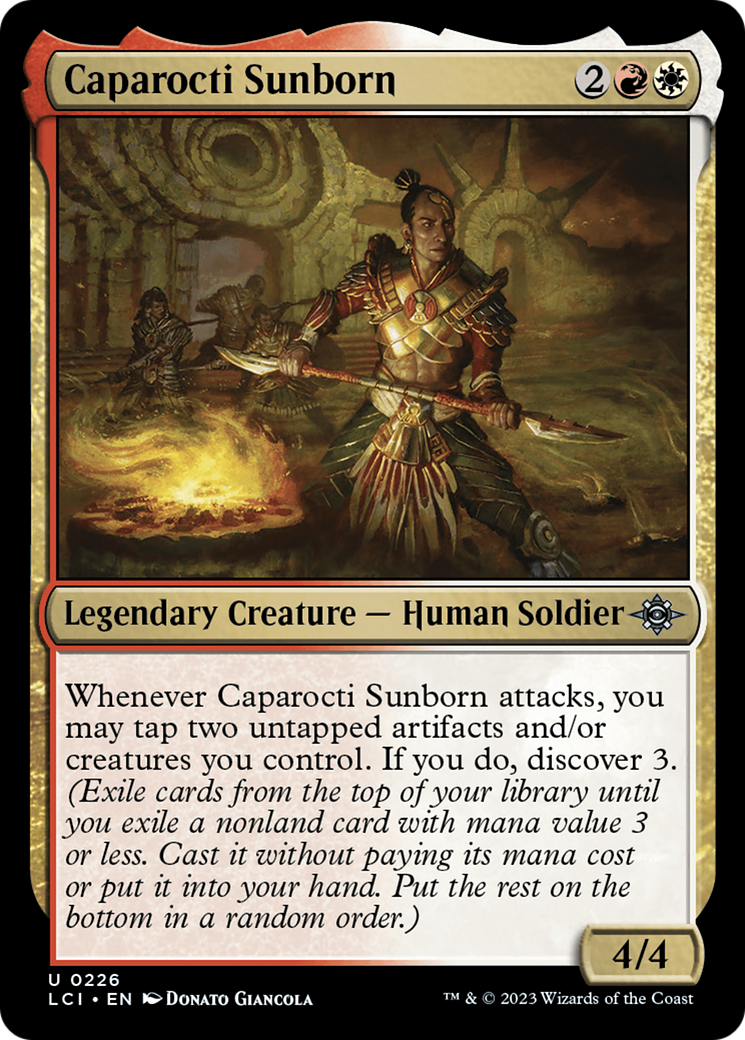 Caparocti Sunborn (226) Foil - The Lost Caverns of Ixalan
