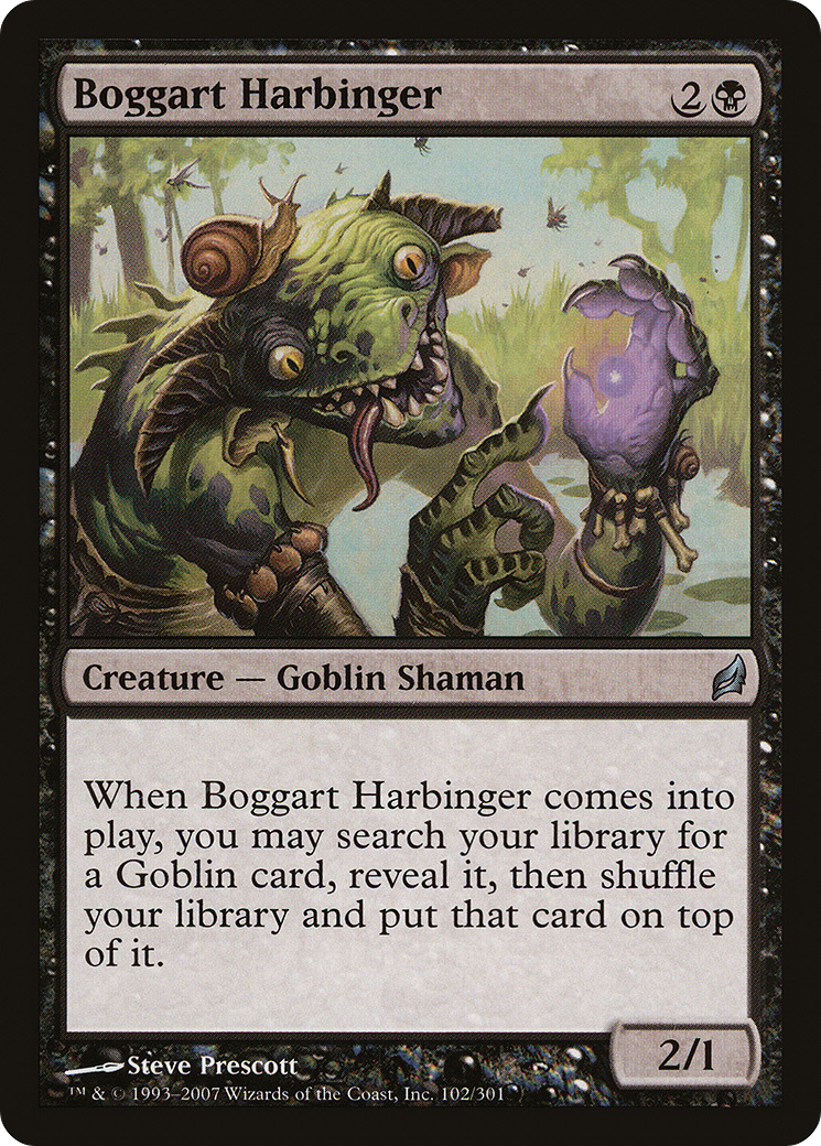 Boggart Harbinger (102) Foil - Lorwyn