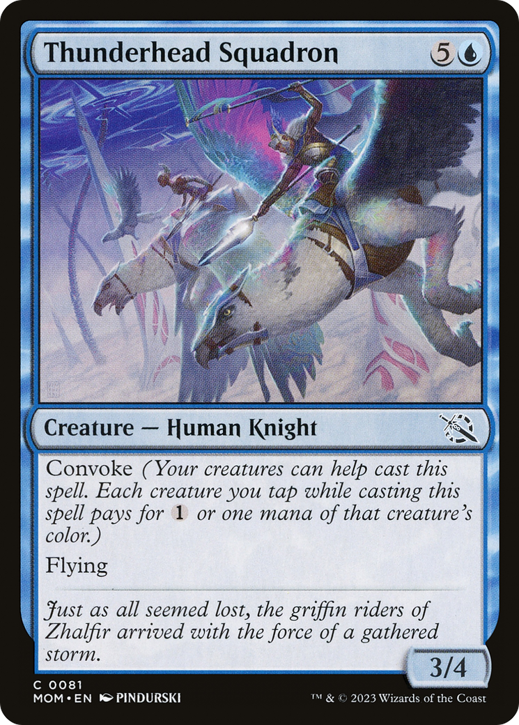 Thunderhead Squadron (081) - March of the Machine