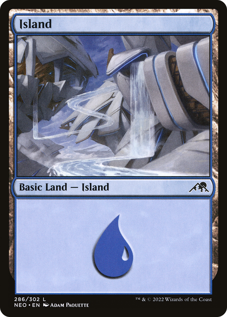 Island (286) - Kamigawa: Neon Dynasty