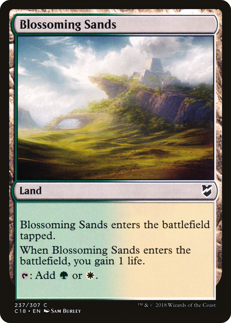 Blossoming Sands (237) - Commander 2018