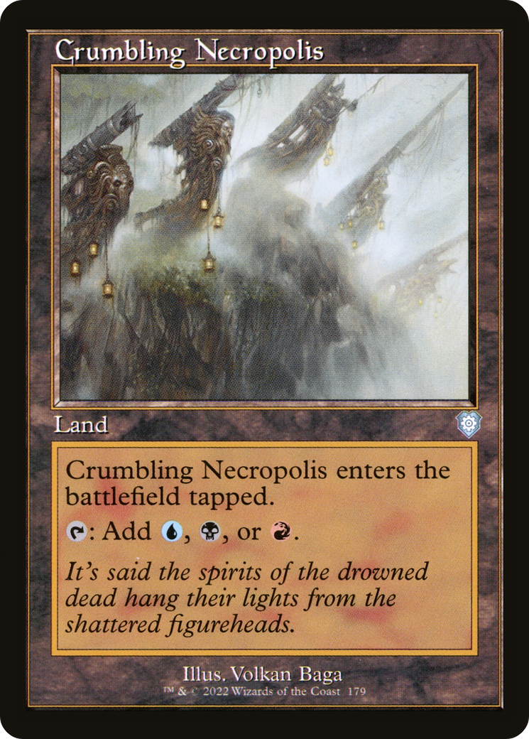 Crumbling Necropolis (Retro) (179) - The Brothers' War Commander