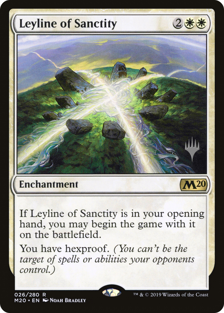 Leyline of Sanctity (026) - Core Set 2020 Promos