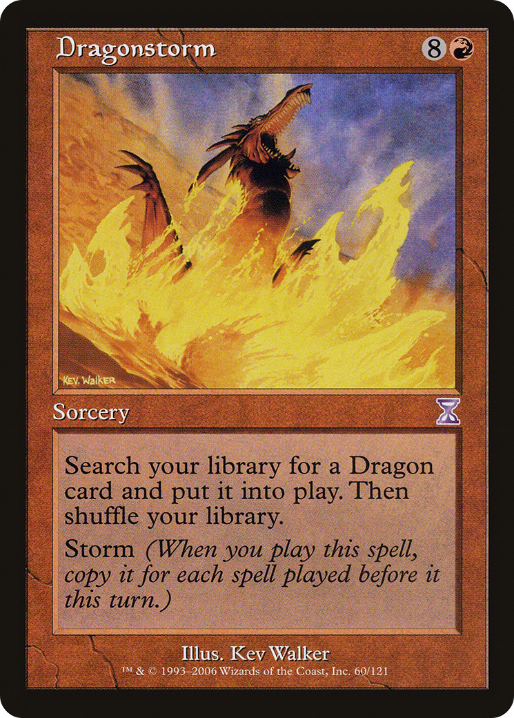 Dragonstorm (Retro) (060) Foil - Time Spiral Timeshifted