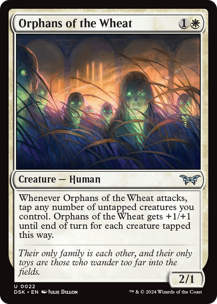Orphans of the Wheat (022) Foil - Duskmourn: House of Horror