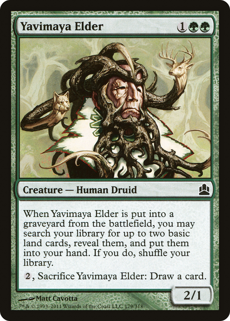 Yavimaya Elder (179) - Commander 2011