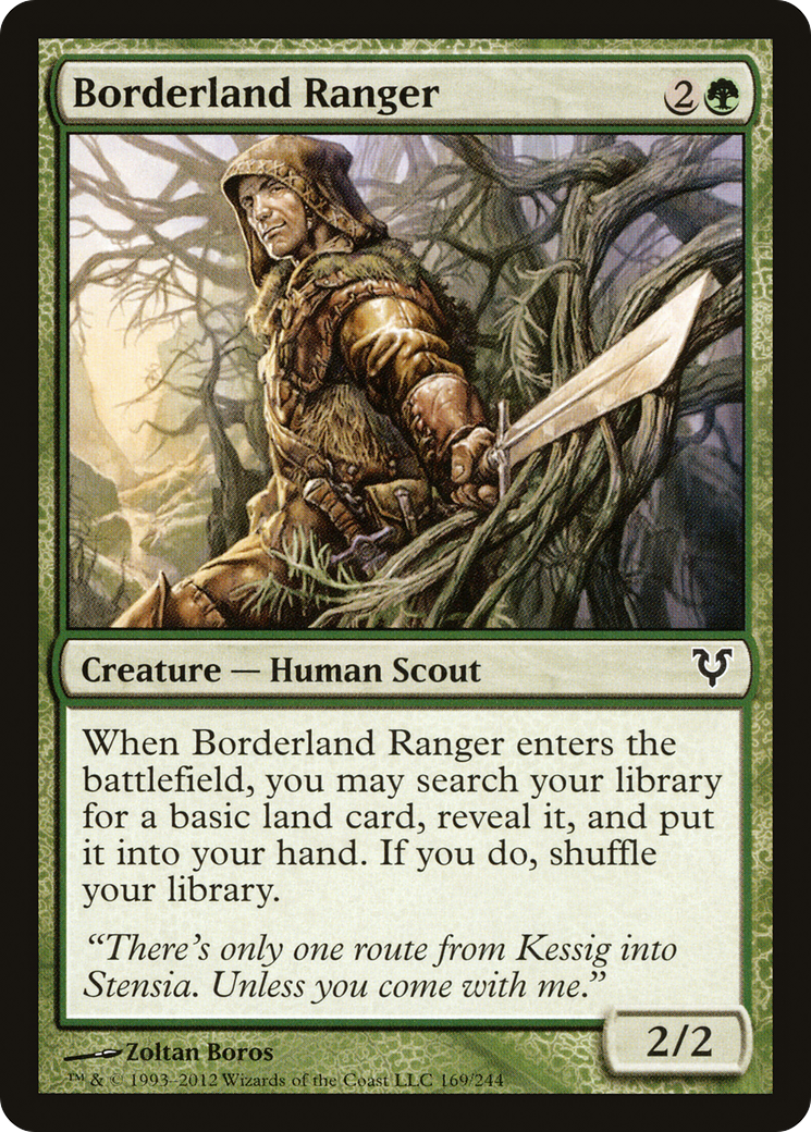 Borderland Ranger (169) Foil - Avacyn Restored