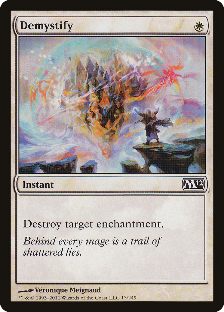 Demystify (013) Foil - Magic 2012