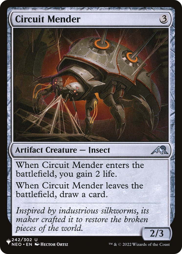 Circuit Mender (NEO-242) - The List