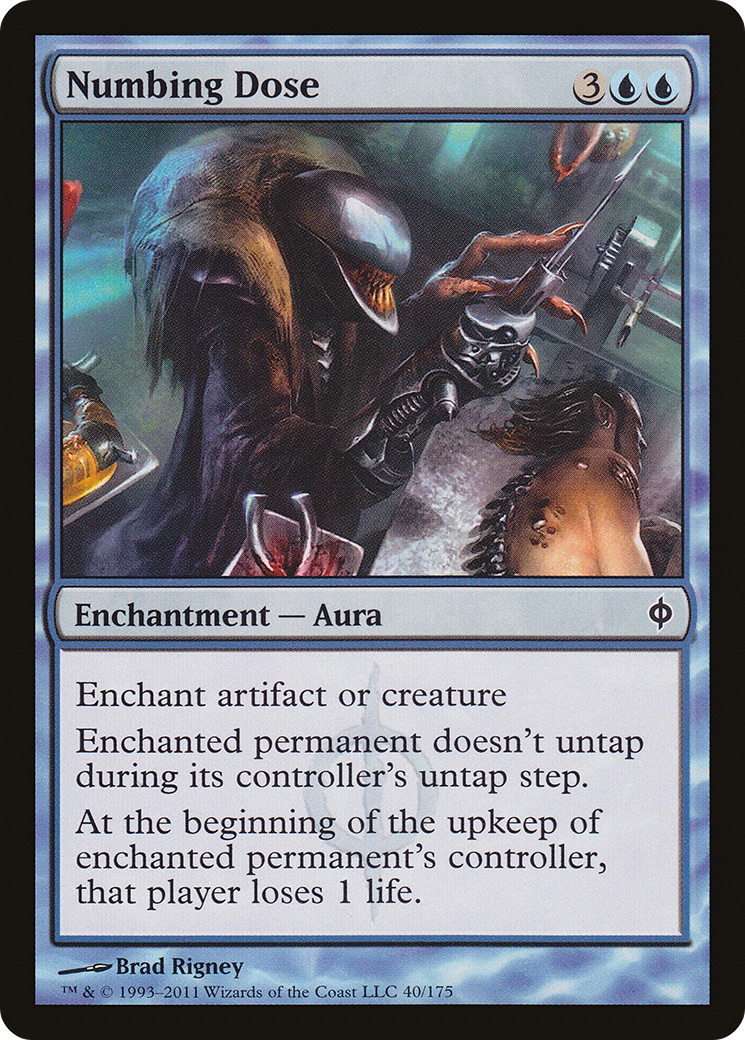Numbing Dose (040) Foil - New Phyrexia