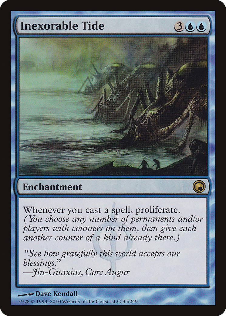 Inexorable Tide (035) Foil - Scars of Mirrodin