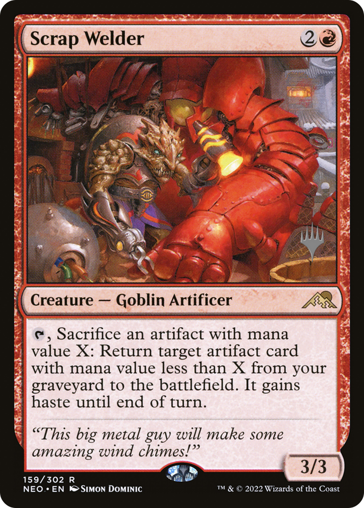 Scrap Welder (159) - Kamigawa: Neon Dynasty Promos