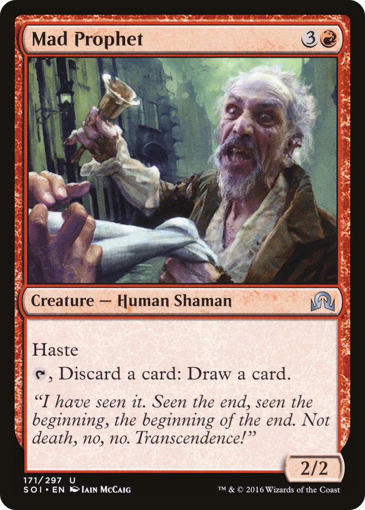 Mad Prophet (171) Foil - Shadows over Innistrad