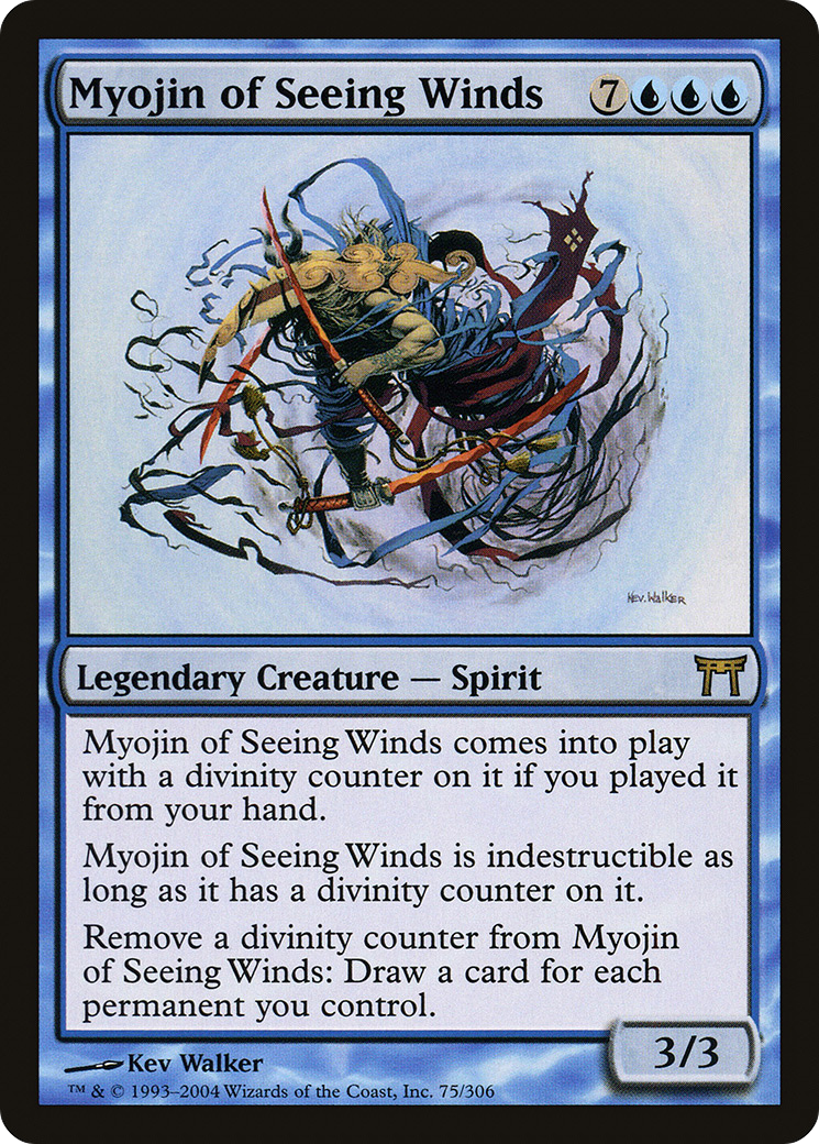 Myojin of Seeing Winds (075) Foil - Champions of Kamigawa