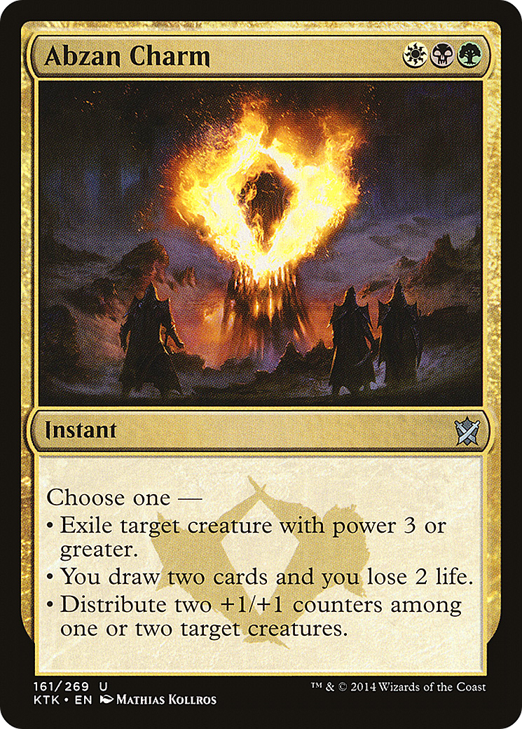Abzan Charm (161) Foil - Khans of Tarkir
