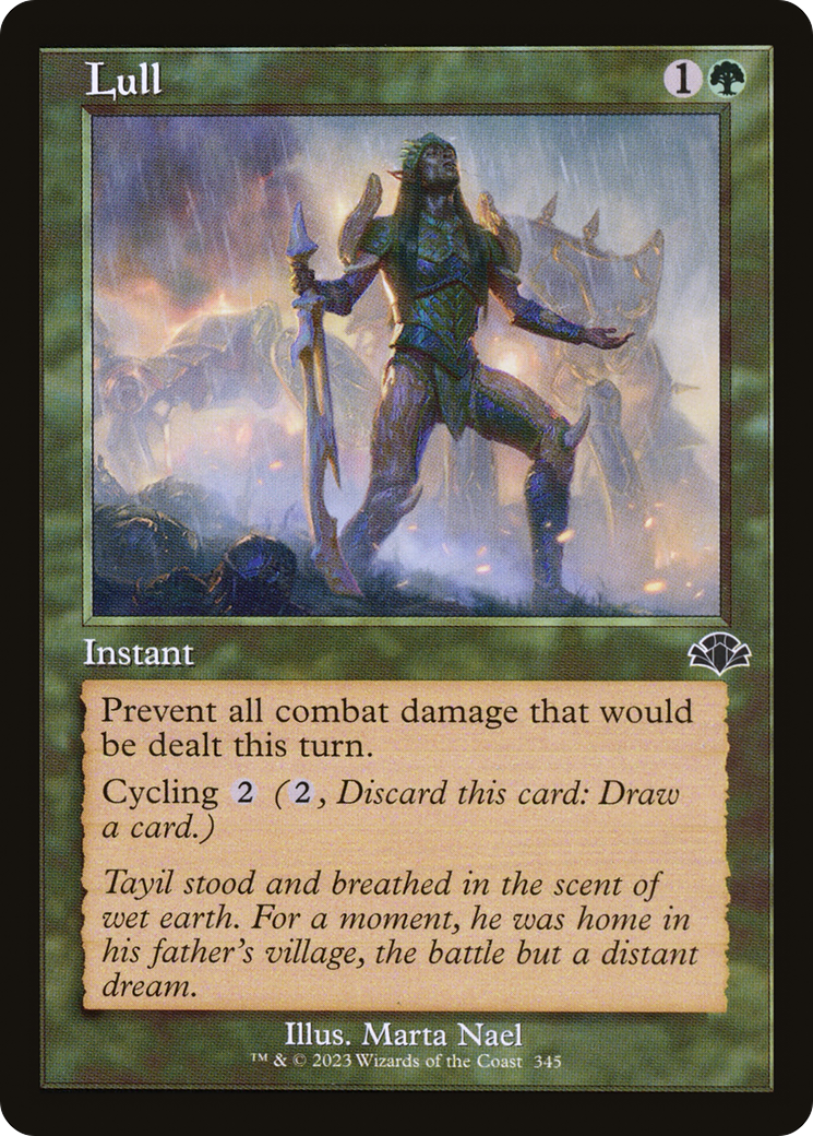 Lull (Retro) (345) Foil - Dominaria Remastered