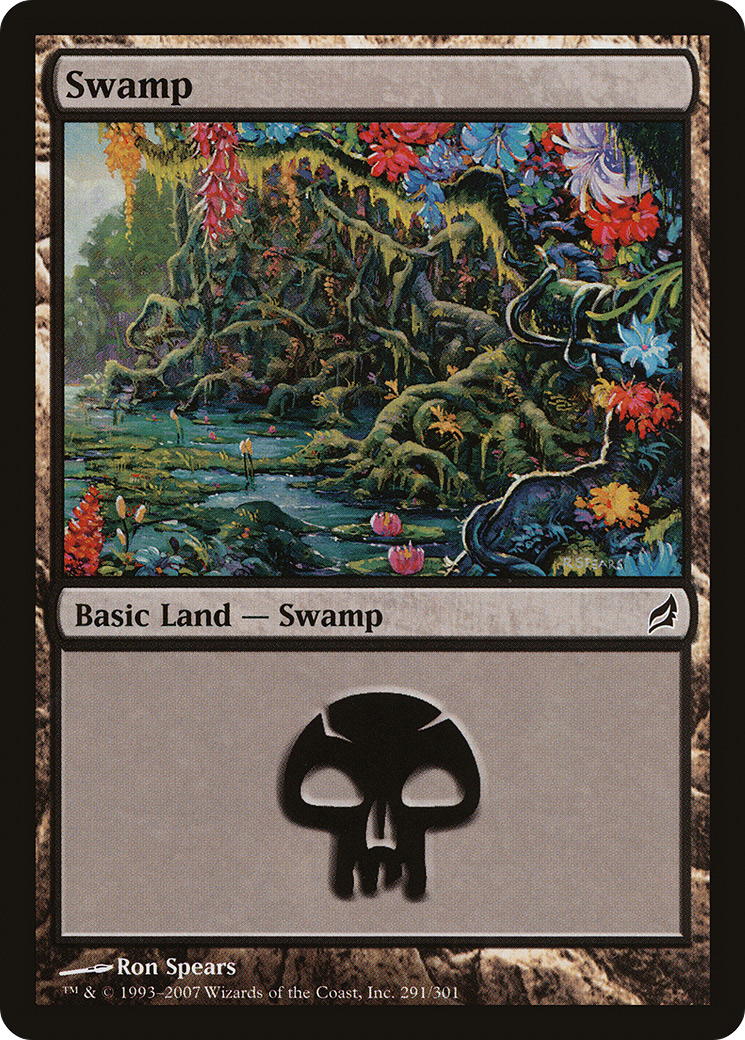 Swamp (291) Foil - Lorwyn