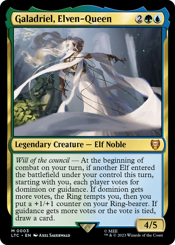 Galadriel, Elven-Queen (003) - Tales of Middle-earth Commander