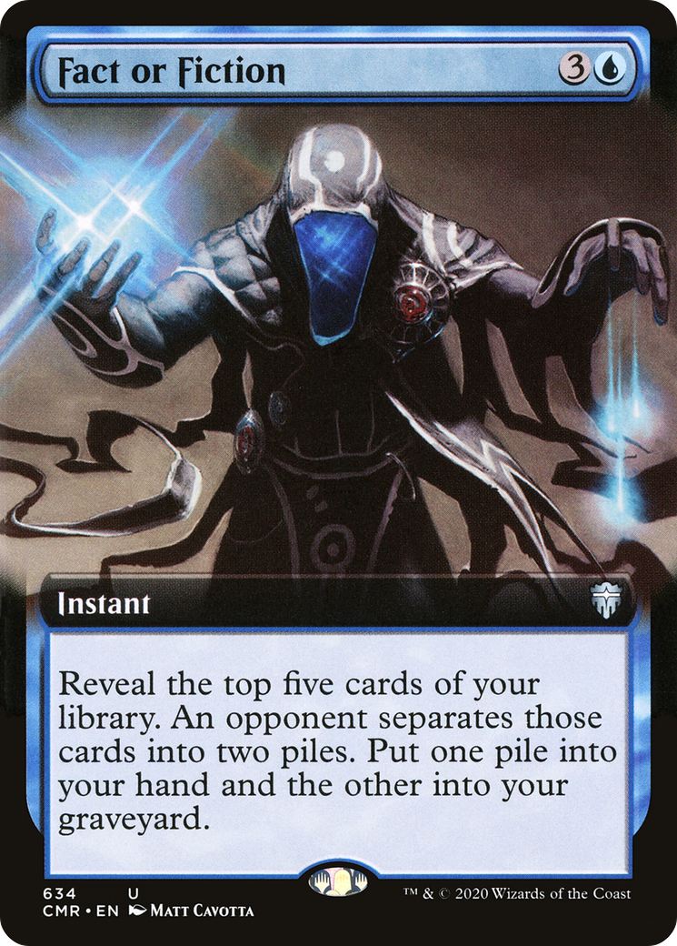 Fact or Fiction (Extended Art) (634) Foil - Commander Legends