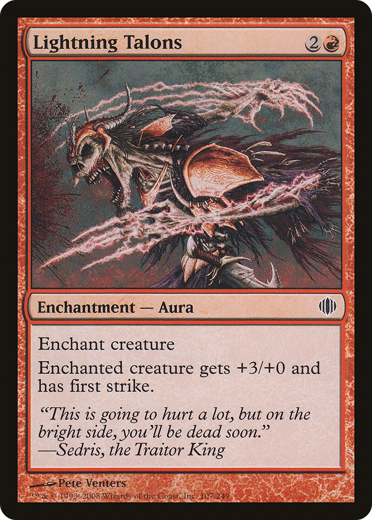 Lightning Talons (107) - Shards of Alara