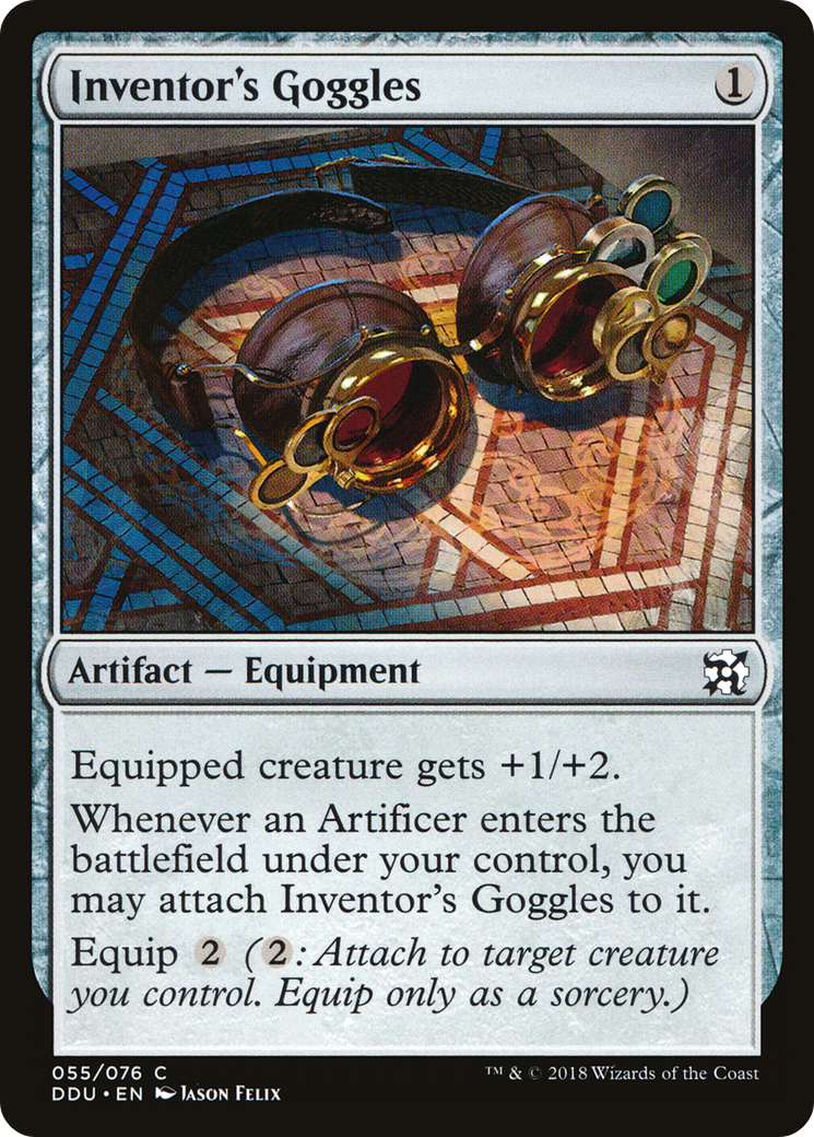 Inventor's Goggles (055) - Duel Decks: Elves vs. Inventors