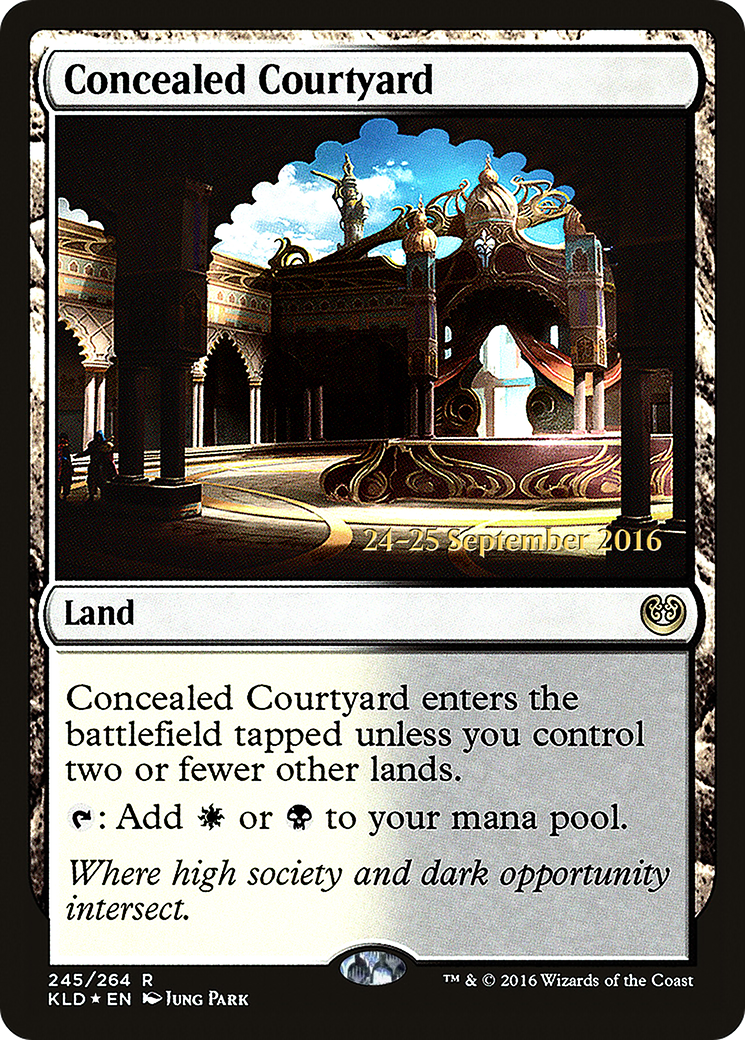 Concealed Courtyard (KLD) (245) Foil - Kaladesh Promos