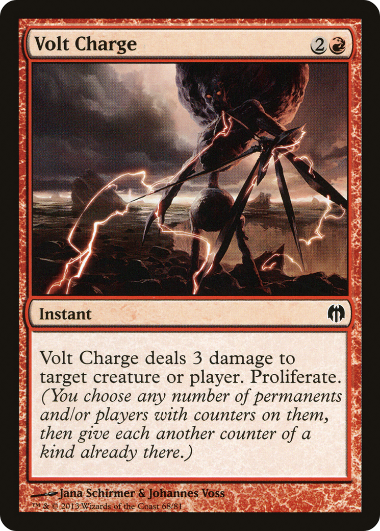 Volt Charge (068) - Duel Decks: Heroes vs. Monsters