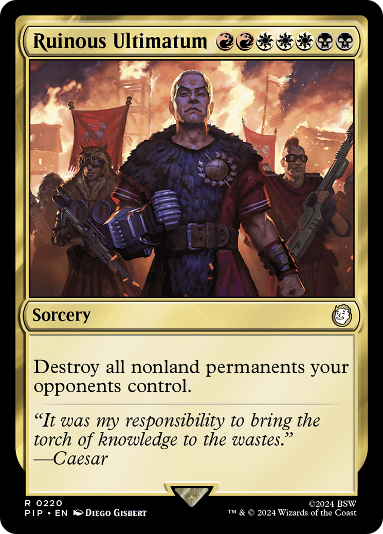 Ruinous Ultimatum (220) Foil - Fallout